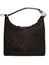 Gucci GG Suede Handbag, back view